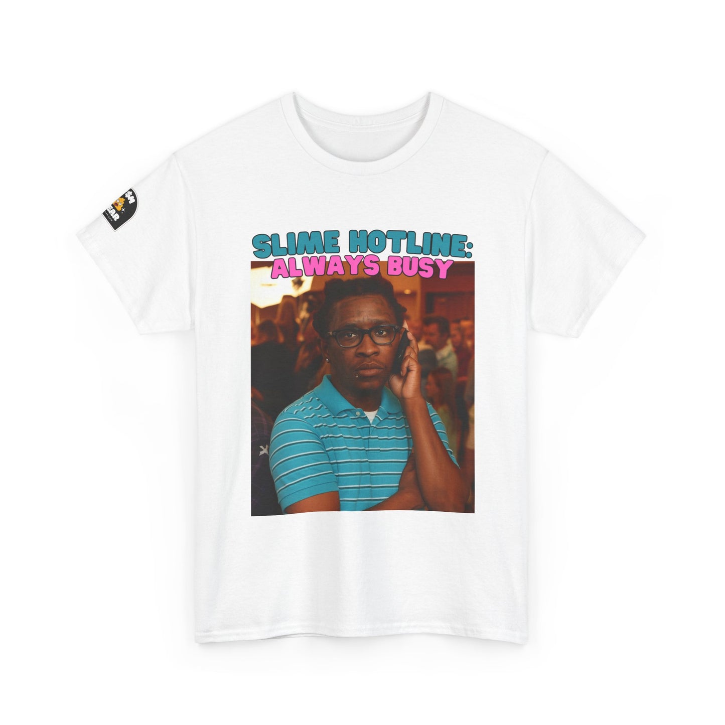 Slime Hotline Shirt | Young Thug Meme Tee | Viral Hip Hop Rap Humor T-Shirt Gift